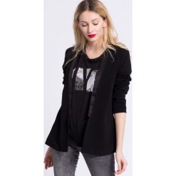 Vero Moda - Żakiet. Czarne żakiety damskie marki Vero Moda, z elastanu. W wyprzedaży za 119,90 zł.