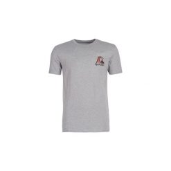 T-shirty z krótkim rękawem Quiksilver CAPTAIN SLIM. Szare t-shirty męskie Quiksilver, s, bez wzorów, bez kołnierzyka, krótkie. Za 111,30 zł.