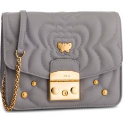 Torebka FURLA - Metropolis Rea 1001781 B BUQ7 N27 Onice e. Szare torebki klasyczne damskie Furla, na imprezę, bez wzorów, ze skóry, bez dodatków. W wyprzedaży za 1089,00 zł.