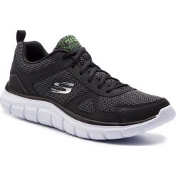 Buty SKECHERS - Bucolo 52630/BKW Black/White. Szare buty sportowe męskie Skechers, ze skóry, bez zapięcia, na fitness i siłownię. Za 219,99 zł.