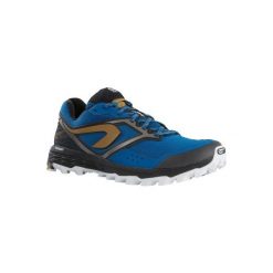 Buty do biegania Kiprun Trail XT7 męskie. Niebieskie buty sportowe męskie KALENJI, z poliesteru, bez zapięcia, do biegania. Za 249,99 zł.