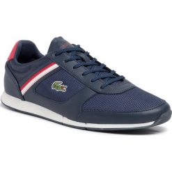 Sneakersy LACOSTE - Menerva Sport 319 1 Cma 7-38CMA0044144 Nvy/Red. Niebieskie sneakersy męskie Lacoste, bez zapięcia. Za 429,00 zł.
