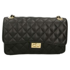Arturo Vannini torebka damska crossbody czarny uni. Czarne torebki klasyczne damskie Arturo Vannini, bez wzorów, bez dodatków. Za 519,00 zł.