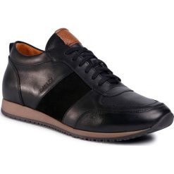 Sneakersy QUAZI - QZ-24-04-000724 601. Czarne sneakersy męskie QUAZI, bez zapięcia. Za 279,00 zł.