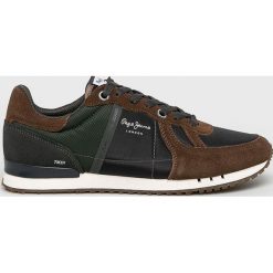 Pepe Jeans - Buty Tinker Zero Half. Pomarańczowe buty sportowe męskie Pepe Jeans, z jeansu, na sznurówki. Za 329,90 zł.