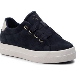 Sneakersy GANT - Aurora 19533862 Marine G69. Niebieskie półbuty damskie GANT, ze skóry. W wyprzedaży za 259,00 zł.