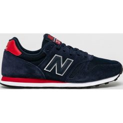 New Balance - Buty ML373MBT. Fioletowe buty sportowe męskie New Balance, ze skóry, na sznurówki. Za 299,90 zł.
