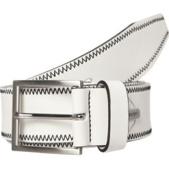 Paski męskie: Lloyd Men’s Belts Pasek white
