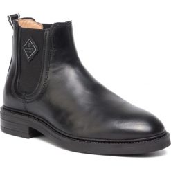 Sztyblety GANT - Martin 19651277 Black G00. Czarne sztyblety męskie GANT, ze skóry. W wyprzedaży za 519,00 zł.