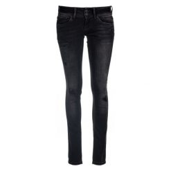 Pepe Jeans Jeansy Damskie Vera 31/34, Czarne. Czarne jeansy damskie marki Pepe Jeans, z jeansu. W wyprzedaży za 377,00 zł.