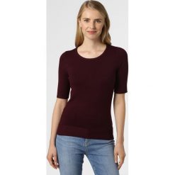 Marie Lund - Sweter damski, czerwony. Czerwone swetry damskie Marie Lund, l, bez wzorów, z dzianiny, z krótkim rękawem, krótkie, bez kaptura. Za 129,95 zł.