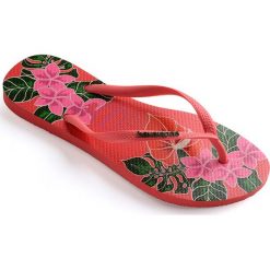 Havaianas - Japonki. Pomarańczowe klapki damskie marki Havaianas, z materiału. W wyprzedaży za 99,90 zł.