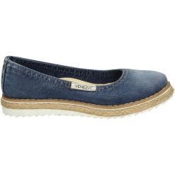 Baleriny damskie: Baleriny – 500Y12 JEANS