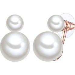 Pozłacane kolczyki-wkrętki z perłami. Żółte kolczyki damskie The Pacific Pearl Company, Nova Pearls Copenhagen & Co., z perłą, złote. W wyprzedaży za 57,95 zł.