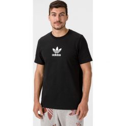 Adidas Originals Premium Koszulka Czarny. Czarne podkoszulki męskie adidas Originals, s, z nadrukiem, z bawełny, z krótkim rękawem. Za 154,95 zł.
