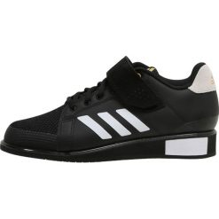 Adidas Performance POWER PERFECT III Obuwie treningowe black/white/gold. Brązowe buty sportowe męskie marki adidas Performance, z gumy. Za 499,00 zł.