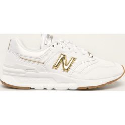 New Balance - Buty CW997HAH. Białe buty sportowe damskie New Balance, bez wzorów, ze skóry, sportowe. Za 399,90 zł.