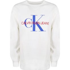 Calvin Klein Bluza. Bluzy męskie Calvin Klein, z nadrukiem, z bawełny, z okrągłym kołnierzem, bez rękawów, bez kaptura. Za 329,00 zł.
