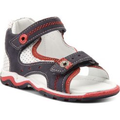 Sandały LASOCKI KIDS - CI12-2566-15 Granatowy. Niebieskie sandały chłopięce Lasocki Kids, ze skóry, bez zapięcia. W wyprzedaży za 59,99 zł.