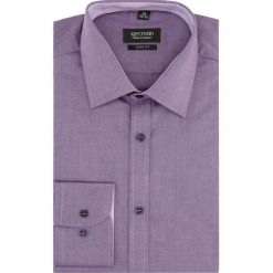Koszule męskie: koszula bexley 2195 długi rękaw slim fit fiolet