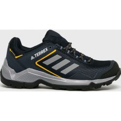 Adidas Performance - Buty. Niebieskie buty trekkingowe męskie adidas Performance, z gumy, na sznurówki, outdoorowe, gore-tex. Za 399,90 zł.