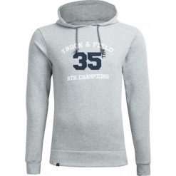 Bluza męska BLM602 - chłodny jasny szary melanż - Outhorn. Szare bluzy męskie marki Outhorn, m, melanż. W wyprzedaży za 69,99 zł.