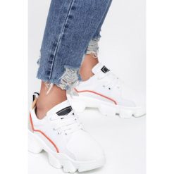 Białe Sneakersy Morgan. Białe sneakersy damskie Renee. Za 129,99 zł.