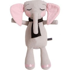 Maskotka "Little Elephant" w kolorze szarym. Szare przytulanki i maskotki Roommate, z bawełny. W wyprzedaży za 87,95 zł.