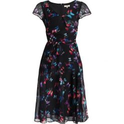 Sukienki: Dorothy Perkins Petite BUTTERFLY V NECK Sukienka letnia black
