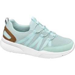 Sneakersy damskie Venice niebieskie. Niebieskie sneakersy damskie Venice, z materiału. Za 119,90 zł.