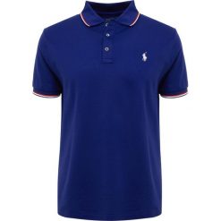 Polo Ralph Lauren SLIM FIT Koszulka polo fall royal. Niebieskie koszulki męskie Polo Ralph Lauren, s, bez wzorów, z elastanu, polo, bez rękawów. Za 509,00 zł.