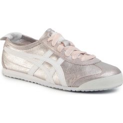 Sneakersy ONITSUKA TIGER - Mexico 66 1182A184 Sakuragai/White 700. Szare półbuty damskie Onitsuka Tiger, bez wzorów, ze skóry ekologicznej, bez obcasa, na płaskiej podeszwie, bez zapięcia. W wyprzedaży za 299,00 zł.
