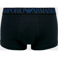 Emporio Armani - Bokserki (2-Pack). Niebieskie bokserki męskie Emporio Armani, bez wzorów, z elastanu. W wyprzedaży za 179,90 zł.