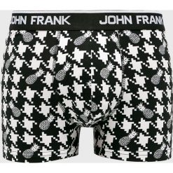 John Frank - Bokserki (2-pack). Czarne bokserki męskie marki John Frank, z elastanu. W wyprzedaży za 59,90 zł.