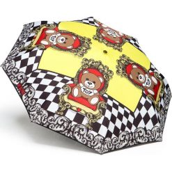 Parasol MOSCHINO Print|Zielony|Żółty. Żółte parasole marki MOSCHINO. Za 308,00 zł.