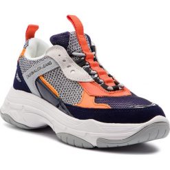 Sneakersy CALVIN KLEIN JEANS - Maya R7798 Navy/Light Grey/Oran. Półbuty damskie Calvin Klein Jeans. W wyprzedaży za 439,00 zł.