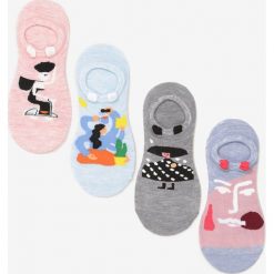 4-pack Mix Kolorów Skarpety Thagune. Skarpetki damskie Born2be, bez wzorów. W wyprzedaży za 19,99 zł.