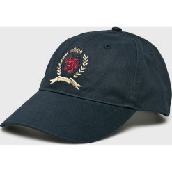 Tommy Jeans - Czapka. Niebieskie czapki z daszkiem męskie marki Tommy Jeans, z bawełny. Za 179,90 zł.