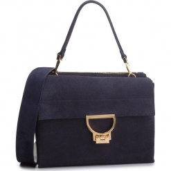 Torebka COCCINELLE - DD6 Arlettis Suede E1 DD6 12 06 01 Bleu B11. Niebieskie torebki klasyczne damskie Coccinelle, bez wzorów, ze skóry, klasyczne, bez dodatków. W wyprzedaży za 1359,00 zł.