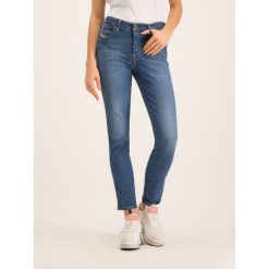 Jeansy Regular Fit Diesel 00S7LY 069FZ. Niebieskie jeansy damskie Diesel, s. W wyprzedaży za 349,00 zł.