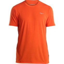 Koszulka do biegania męska SAUCONY FREEDOM SHORT SLEEVE / SAM800024-FL. Koszulki męskie Saucony, m, bez wzorów, bez kołnierzyka, bez rękawów. Za 119,99 zł.