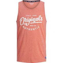 Jack&Jones Koszulka męska Tank Top Jorquinn Persimmon (rozmiar M). Pomarańczowe koszulki męskie Jack&Jones, m, bez wzorów, z materiału, bez kołnierzyka. W wyprzedaży za 45,00 zł.