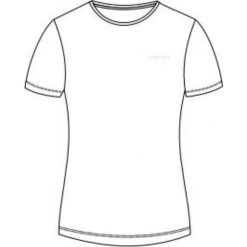 Topy sportowe damskie: MARTES Koszulka damska LADY SOLAN White r. M