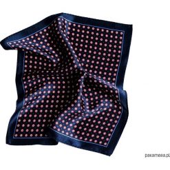 Poszetka Jedwabna Black Galaxy. Czarne muszki męskie Pakamera, bez wzorów, z jedwabiu. Za 79,00 zł.