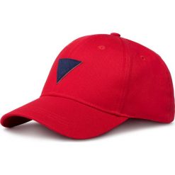 Czapka z daszkiem GUESS - M0GZ47 WCYK0 TLRD. Czerwone czapki męskie Guess, z aplikacjami, z bawełny. W wyprzedaży za 99,00 zł.