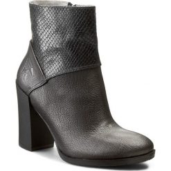 Botki KARINO - 1388/078-P Srebrny. Szare buty zimowe damskie marki Karino, ze skóry. W wyprzedaży za 229,00 zł.