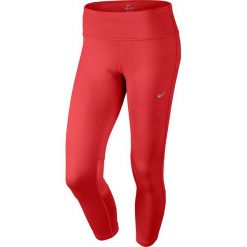 Legginsy sportowe damskie: Nike Legginsy DF Epic Run Crop czerwony r. S (646229 696)