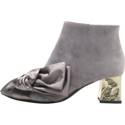 Botki damskie lity: Pollini Botki na obcasie grey