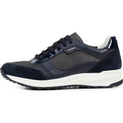 Geox tenisówki damskie Airell, 37, ciemnoniebieskie. Niebieskie trampki i tenisówki damskie Geox, bez wzorów, bez zapięcia. W wyprzedaży za 365,00 zł.