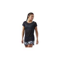 T-shirty z krótkim rękawem Reebok Sport Koszulka Workout Ready ACTIVChill. Czarne bluzki sportowe damskie marki Reebok Sport, s, z krótkim rękawem. Za 129,00 zł.